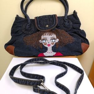 Denim Handbag